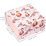 wrapaholic-8x8x4-inch-Magnetic-Closure-Box-Pink-Flamingos-2