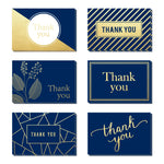 wrapaholic-Navy-Business-Thank-You-Cards-Assort-12-Pack-4-x-6-inch-3