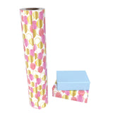 WRAPAHOLIC Reversible Balloon Wrapping Paper Roll - 30 Inch X 100 Feet Jumbo Roll