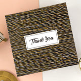 wrapaholic-8x8x4-inch-Magnetic-Closure-Box-Black-and-Gold-Stripes-7