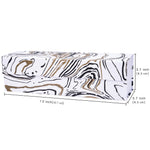 wrapaholic-13x3.7x3.7-Inch-Magnetic-Closure-Wine-Box-Marble-in-Glitter-2