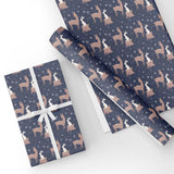 Winter Forest Flat Wrapping Paper Sheet Wholesale Wraphaholic