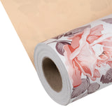 WRAPAHOLIC Reversible Wrapping Paper Jumbo Roll - 30 Inch X 100 Feet - Pink Floral