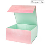wrapaholic-8x8x4-inch-Magnetic-Closure-Box-Watercolor-Rainbow-3