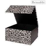 wrapaholic-8x8x4-inch-Magnetic-Closure-Box-Glitter-Leopard-3