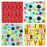 wrapaholic-Birthday-Wrapping-Paper-4-Pack-100-sq.ft.-Total-Summer-Cool-Party-3