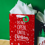wrapaholic-assort-medium-large-christmas-gift-bag-snowflake-8-pack-5
