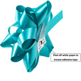 40ct Gift Bows Aquamarine & Gold
