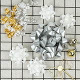 40ct Gift Bows Silver & Gold