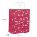 wrapaholic-assort-large-christmas-gift-bags-snowflakes-plaid-pine-trees-3-pack-10x5x13-inch-2