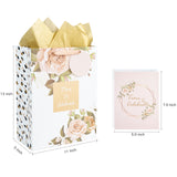 wrapaholic-13-inch-large-pink-gold-gift-bag-with-card-tissue-paper-for-wedding-anniversary-4