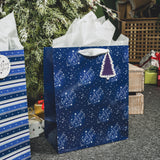 wrapaholic-assort-large-christmas-gift-bag-navy-blue-deer-3-pack-10x5x13-12