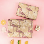 kraft-wrapping-paper-roll-pink-flamingo-and-white-flowers-24-inches-x-100-feet-9