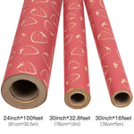 kraft-wrapping-paper-roll-strawberry-pattern-24-inches-x-100-feet-4