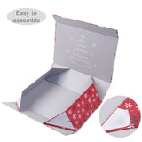 wrapaholic-christmas-collapsible-gift-box-with-magnetic-closure-reindeer-and-snowflake-design-14x9x4-3-inch-4