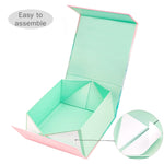 wrapaholic-8x8x4-inch-Magnetic-Closure-Box-Watercolor-Rainbow-4