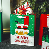wrapaholic-assort-medium-large-christmas-gift-bag-snowflake-8-pack-7