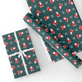 Custom Flat Wrapping Paper for Kids Boys Girls Baby Men Women - Secret Santa Claus, Xmas Gift Wrap Wholesale Wraphaholic