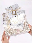 Wrapaholic-Gold-Foil-Printing-Gift-Wrapping-Paper-Roll-5-Rolls-Set-White-4