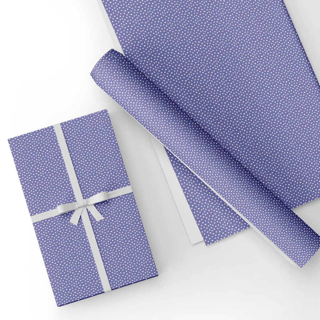 Custom Flat Wrapping Paper Manufacturer, Gift Wrap for Birthday, Party -  Lavender Dots – WrapaholicGifts