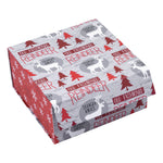 wrapaholic-christmas-collapsible-gift-box-with-magnetic-closure-reindeers-and-snowflake-design-8x8x4-inch-1