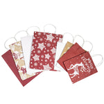 wrapaholic-assort-medium-large-christmas-gift-bags-snowflakes-cabin-stars-deer-8-pack-4