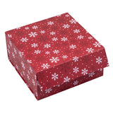 wrapaholic-christmas-collapsible-gift-box-with-magnetic-closure-red-and-white-snowflake-design-8x8x4-inch-1