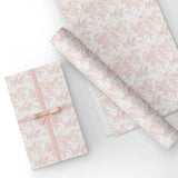 Custom Flat Wrapping Paper for Wedding, Baby Shower, Birthday, Holiday - Pink Marbel Wholesale Wraphaholic