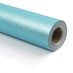 Wrapaholic-Metallic-Brush-Wrapping-Paper-Roll-Blue