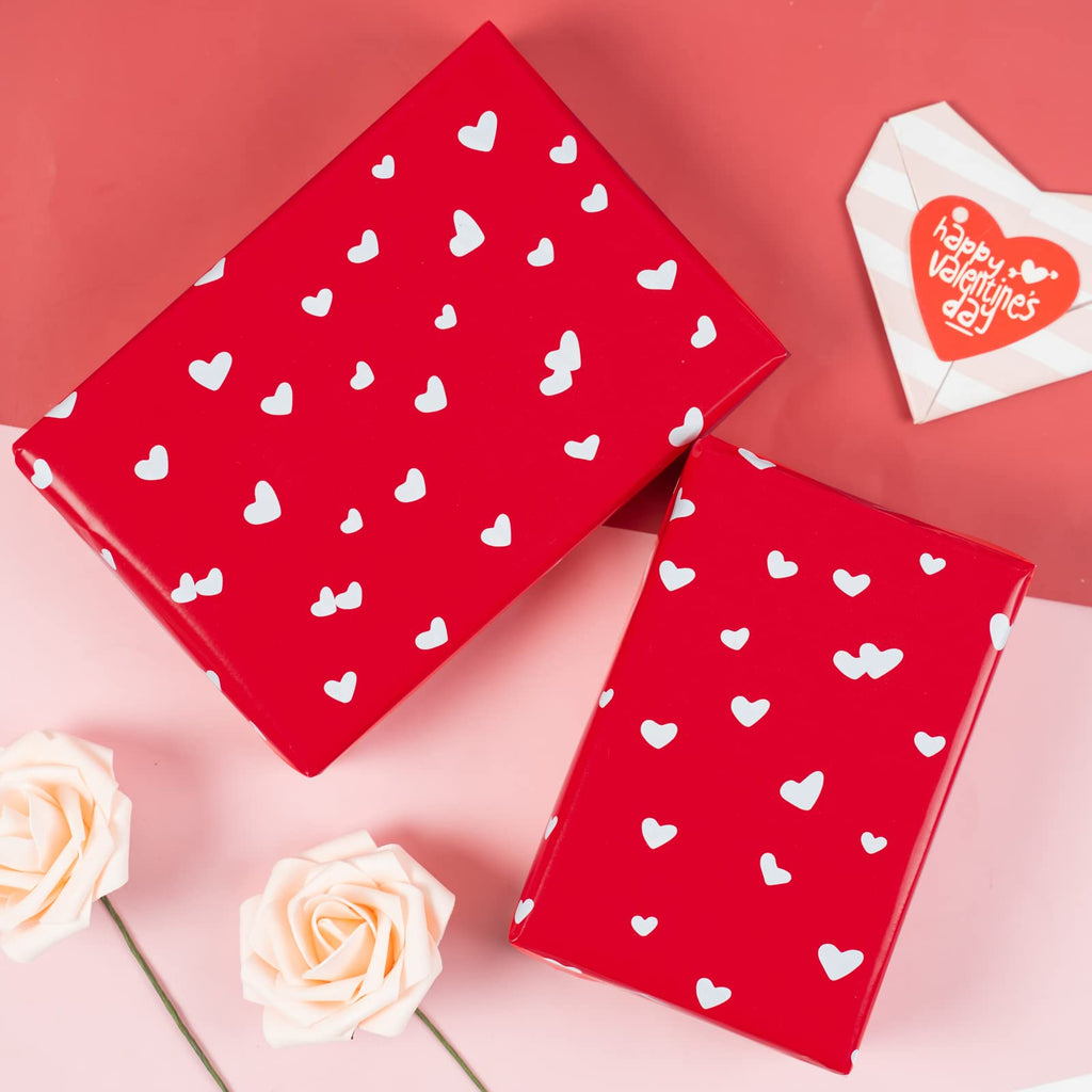 KINBOM 30sheets 20x20 inch Valentine's Day Tissue Paper, Heart Wrapping  Paper Gift Wrapping Tissue Paper Gift Wrap Paper Sheets Tissue Paper for  Gift