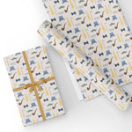 Bearded Pipe Flat Wrapping Paper Sheet Wholesale Wraphaholic