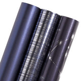 WRAPAHOLIC-Navy-Blue-Stars-Business-Wrapping-Paper-Roll-3 Rolls-Set-1