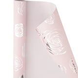 silver-foil-rose-baby-pink-wrapping-paper-roll-for-wedding-birthday-30-inches-x-16-feet-2