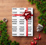 Custom Your Own Flat Wrapping Paper Roll for Your Business Commercial, Wrapping Paper Printed