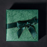 WRAPAHOLIC-Jewelry-Green-Gift-Wrapping-Paper-Dark-Green-Silking-Grain-3