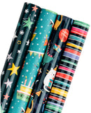 wrapaholic-Birthday-Wrapping-Paper-4-Pack-100-sq.ft.-Total-Birthday-Wish-1