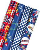 wrapaholic-Birthday-Wrapping-Paper-4-Pack-100-sq.ft.-Total-Comic-Book-1