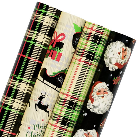 wrapaholic-christmas-jolly-santa-wrapping-paper-4-rolls-set-1