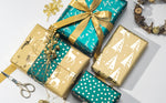 wrapaholic-christmas-hunter-gold-wrapping-paper-4-rolls-set-2