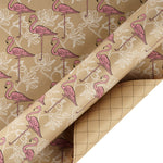 kraft-wrapping-paper-roll-pink-flamingo-and-white-flowers-24-inches-x-100-feet-3