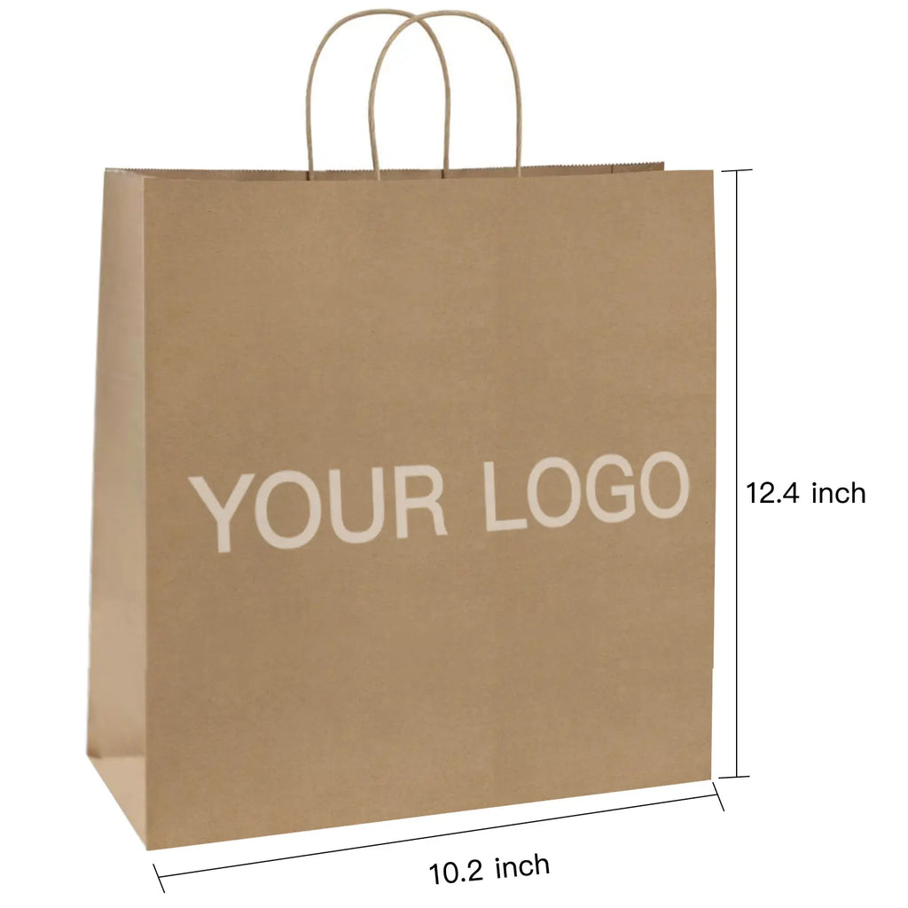 Square Paper Bag With Ribbon Handle 10 Pcs. Paper Shopping Bags, Bulk Gift  Bags, Kraft, Party, Favor, Goody,... - Etsy | Bulk gift bags, Square paper,  Paper shopping bag
