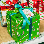 Christma Wrapping Paper Roll 30inchx33 Feet Candycane Joy