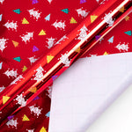 Christma Wrapping Paper Roll 30inchx33 Feet Fiesta Trees