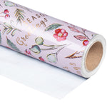 Christma Wrapping Paper Roll 30inchx33 Feet Holiday Berries