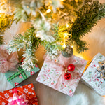 Christma Wrapping Paper Roll 30inchx33 Feet Holiday Berries