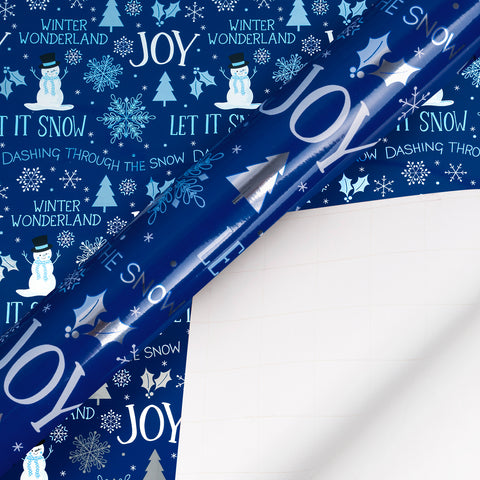 Jolly Saint Nick Black Santa Wrapping Paper – Curly Contessa
