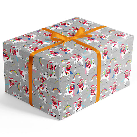  FnprtMo Christmas Wrapping Paper Clearance White Personalized  Gift Wrap Rolls Birthday Wrapping Paper Santa Claus And Penguin Christmas Wrapping  Paper Funny : Health & Household