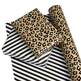 WRAPAHOLIC Leopard  Reversible Wrapping Paper Jumbo Roll - 24 Inch X 100 Feet