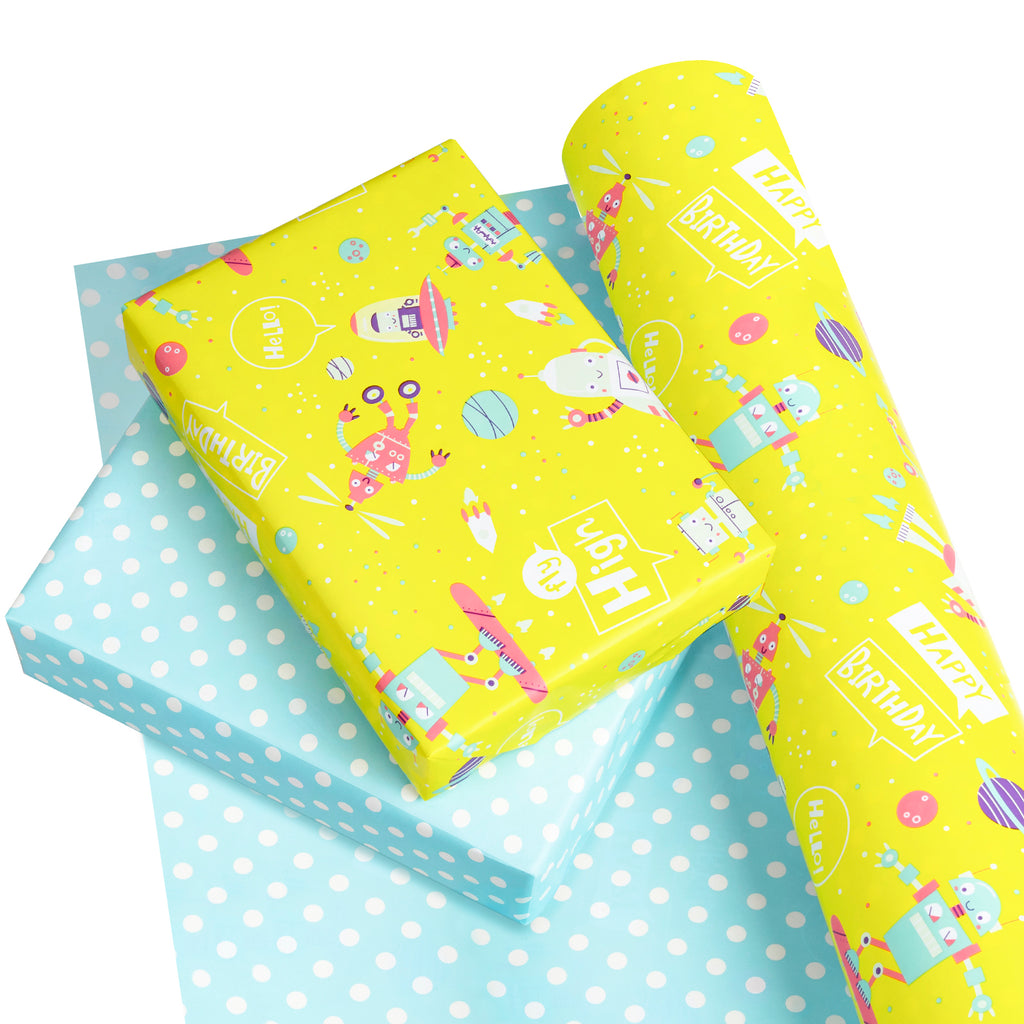  WRAPAHOLIC Wrapping Paper Roll - 24 Inch X 100 Feet