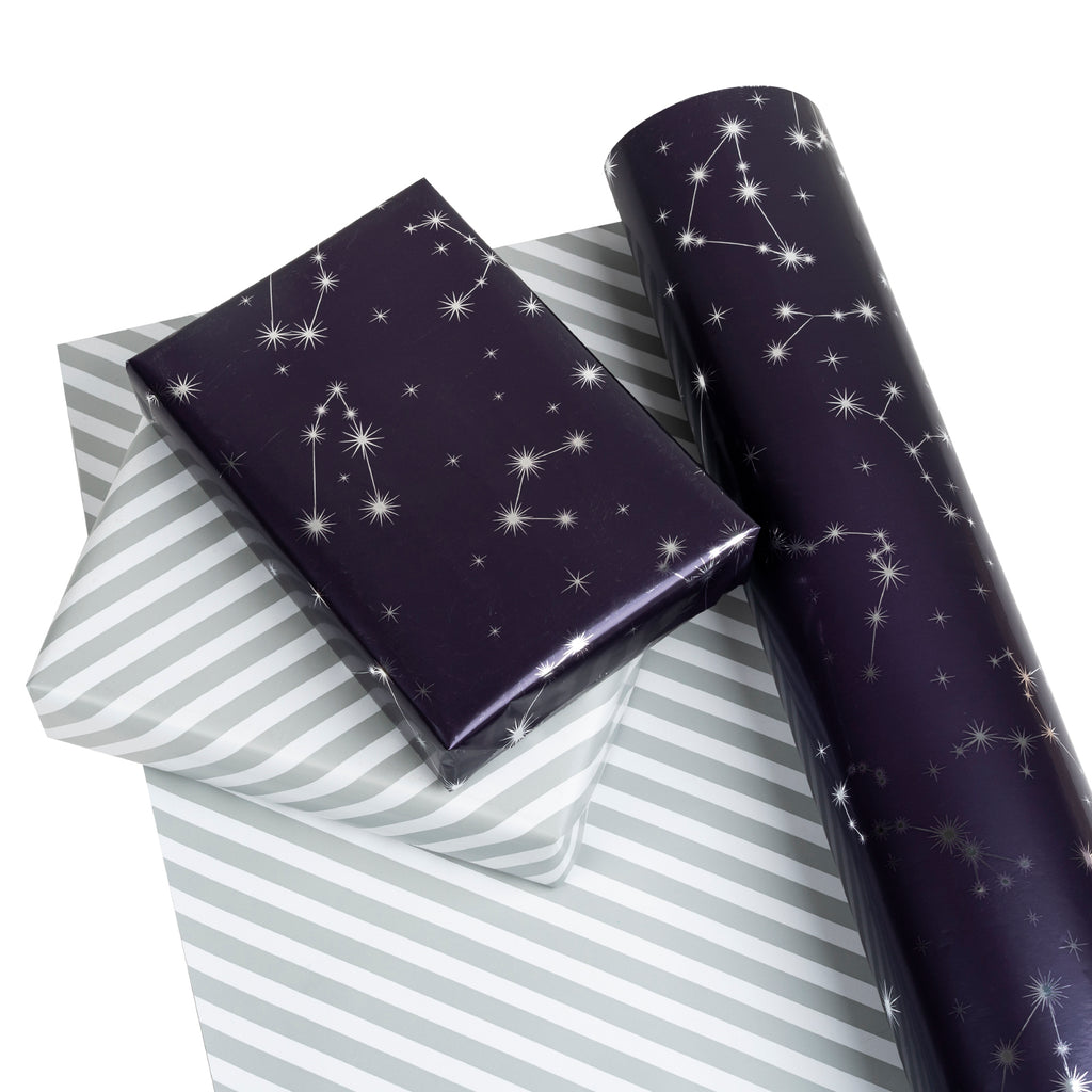 WRAPAHOLIC Graduation Reversible Wrapping Paper Jumbo Roll - 24